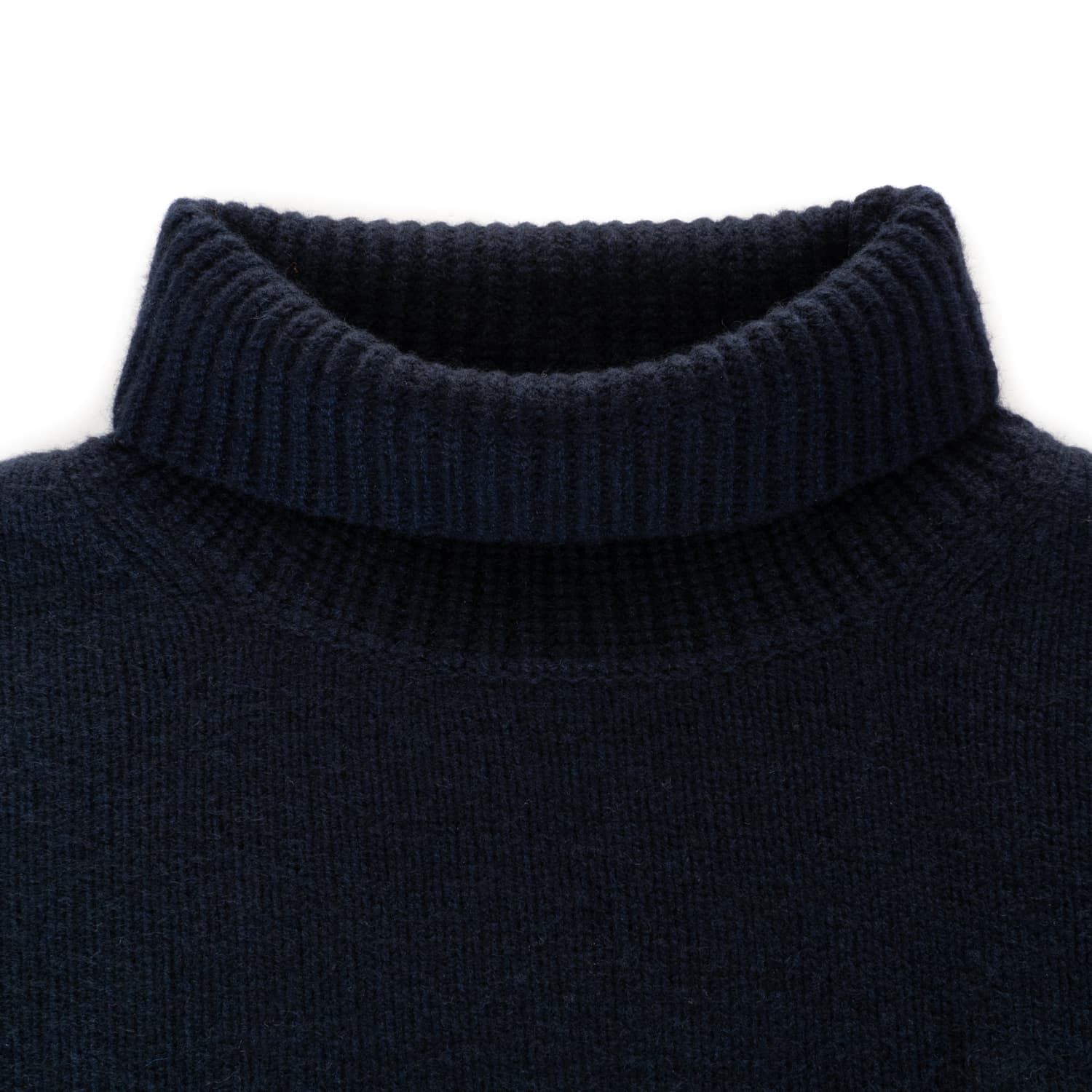 Rollkragen Pullover Boxy Cut
