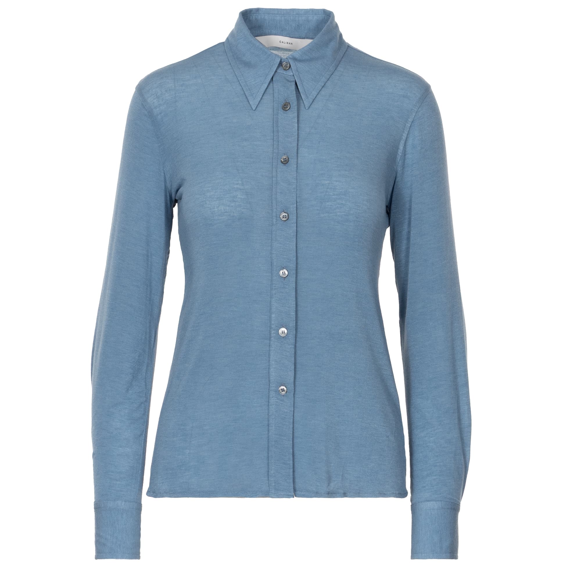 Jerseybluse Viskose-Kaschmir