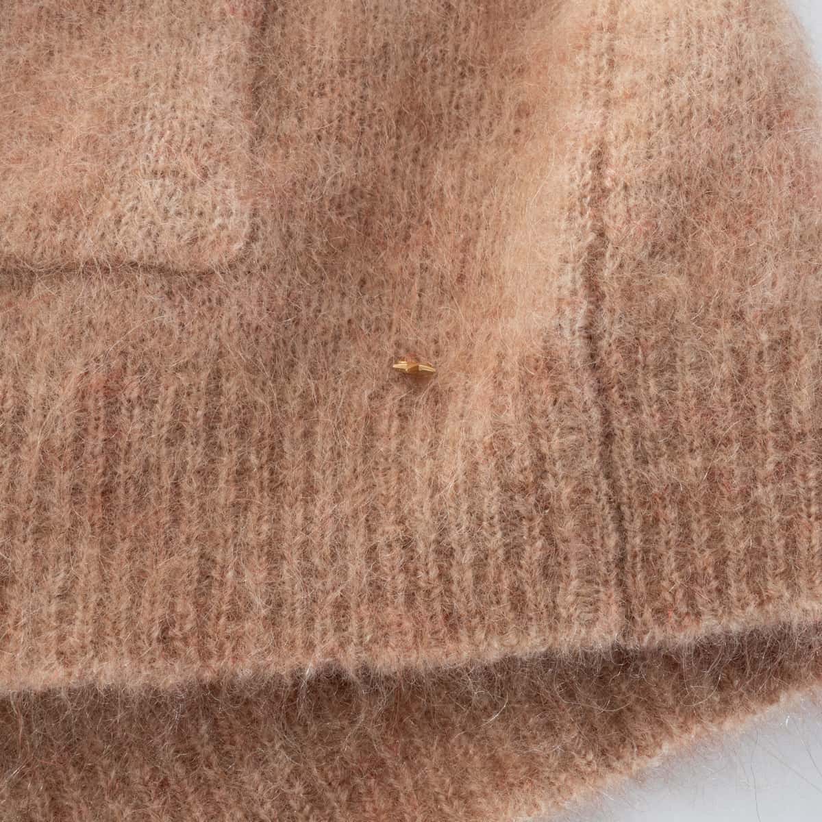 Mohair-Strickjacke Aliocha