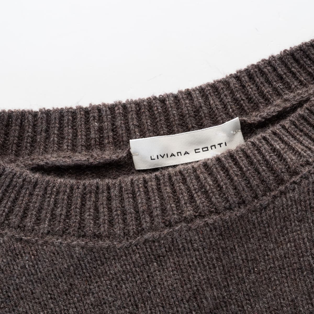 Stricktop Kaschmir Braun
