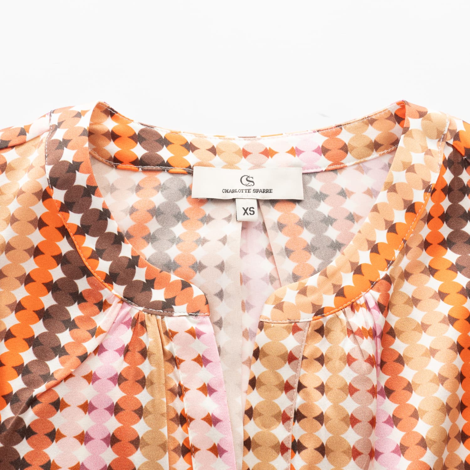 charlotte-sparre-3207-oui-shirt-dotty-orange-2-von-4