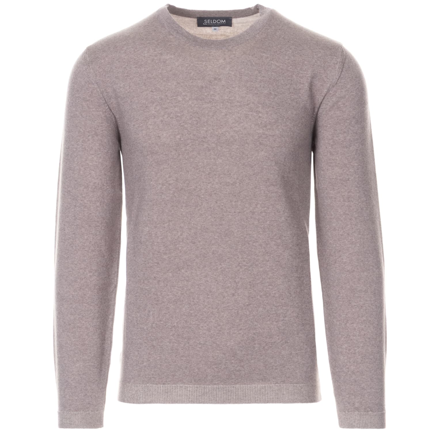 Feiner Pullover Schurwolle-Baumwolle