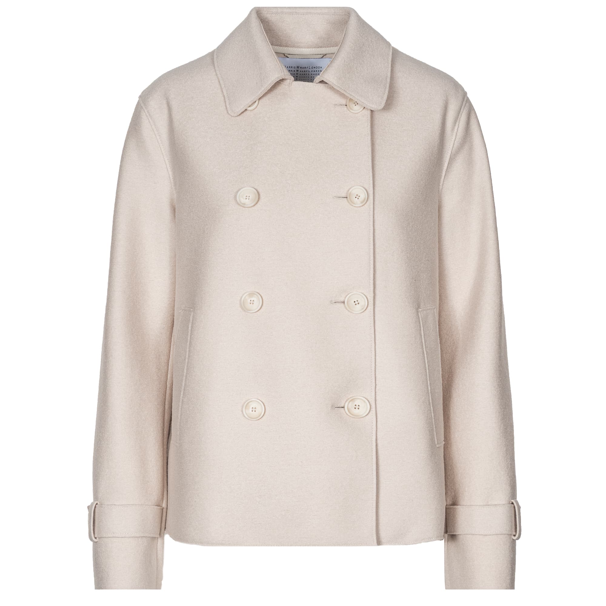 Cropped Trench Cream