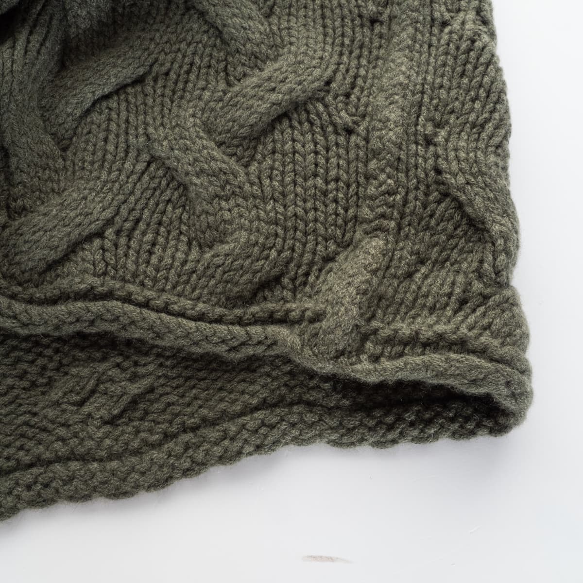 Kaschmirpullover Zopfmuster