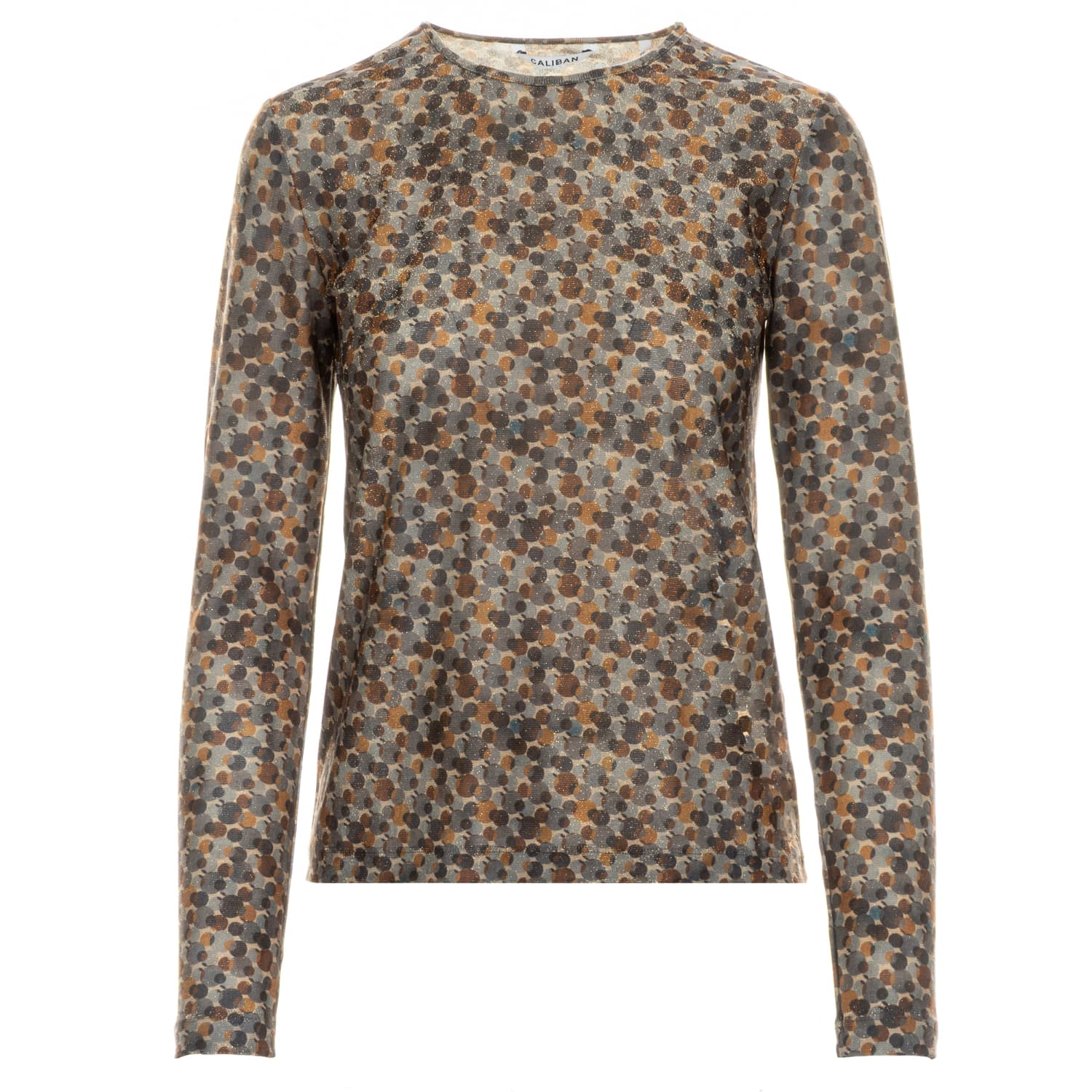 Langarmshirt mit Glitzereffekt