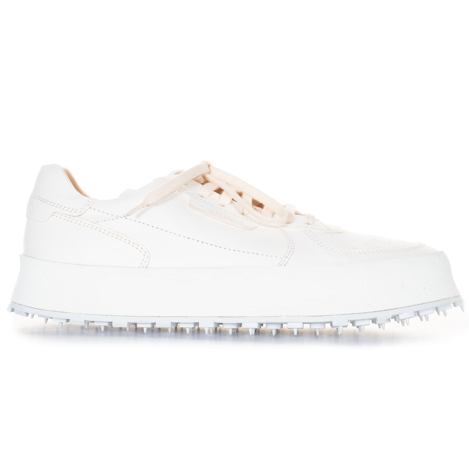 Sneaker 6420 Pferdeleder Fascia Bianco