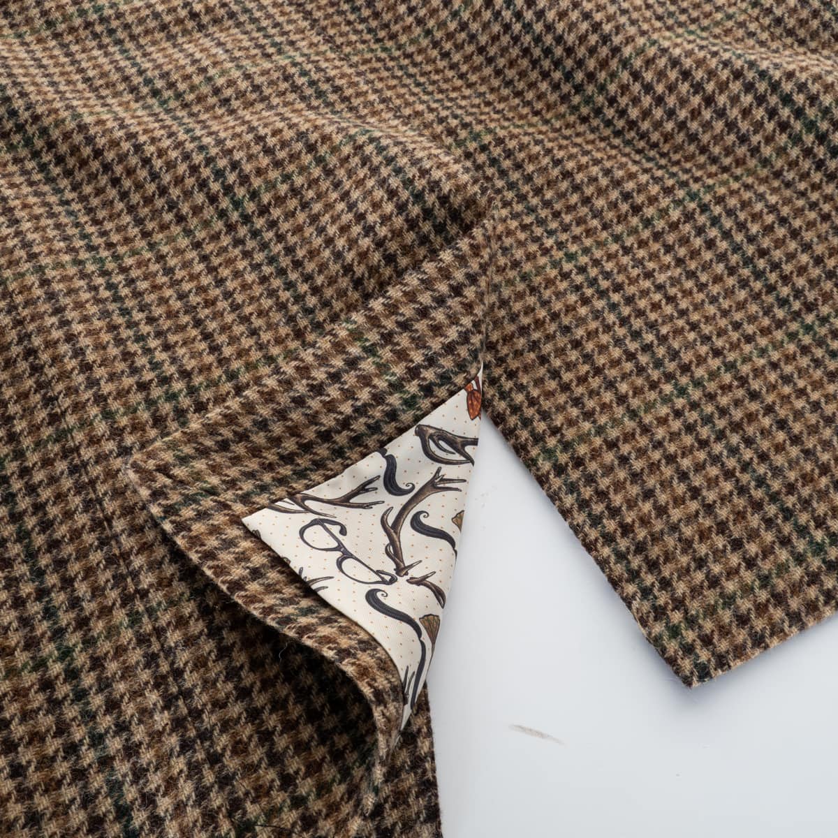 Tweed Mantel Shetland Wolle