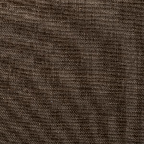 606 gewaschenes grobes Leinen oliv-braun