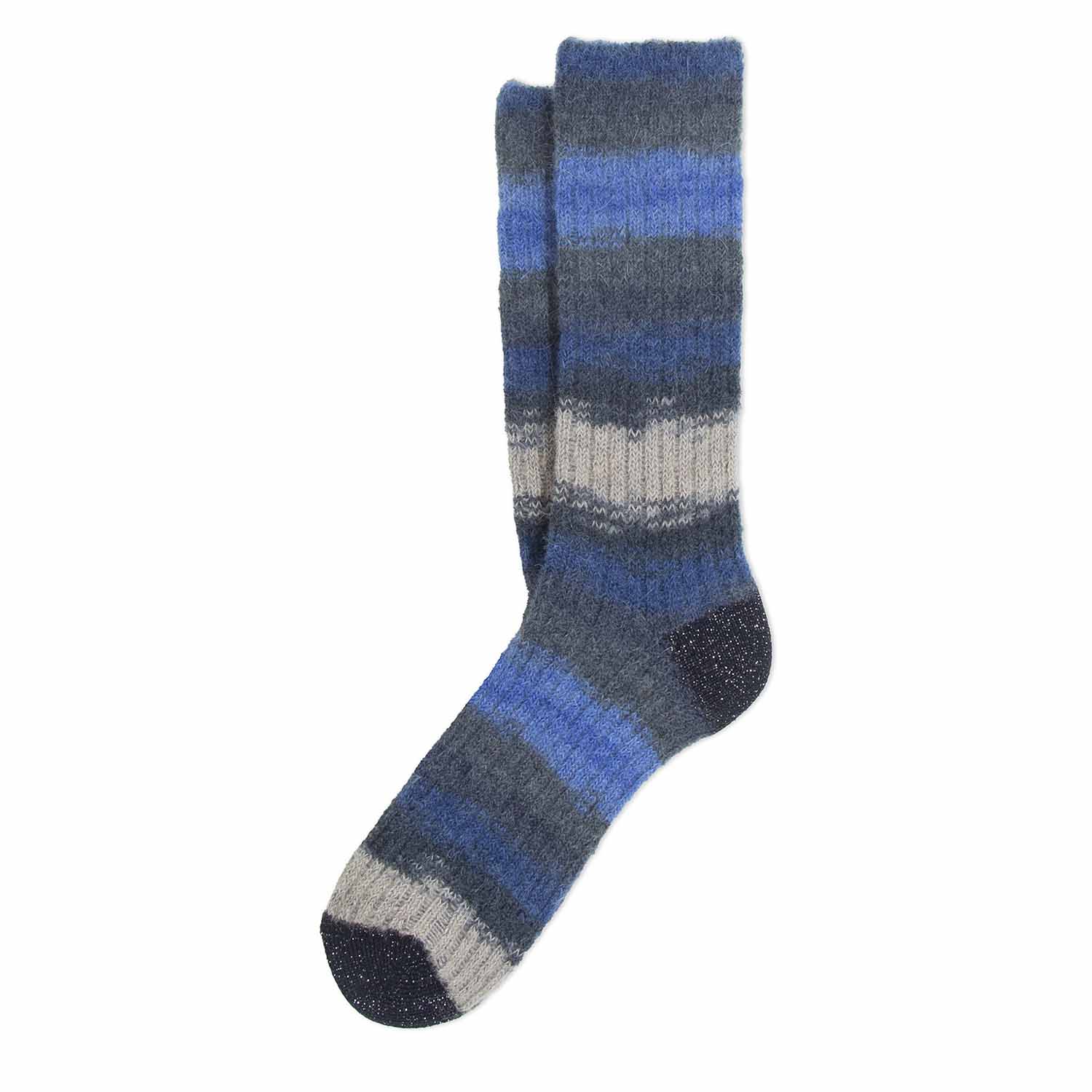 Stricksocke Ranua Gestreift