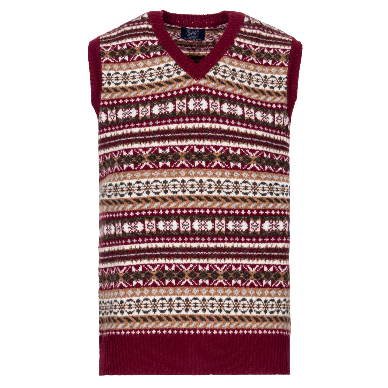 Fairisle V-Neck Pullunder