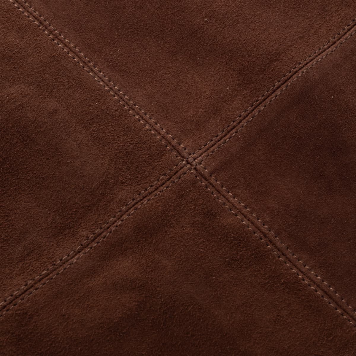 Velourleder Midi Rock Tivou Braun