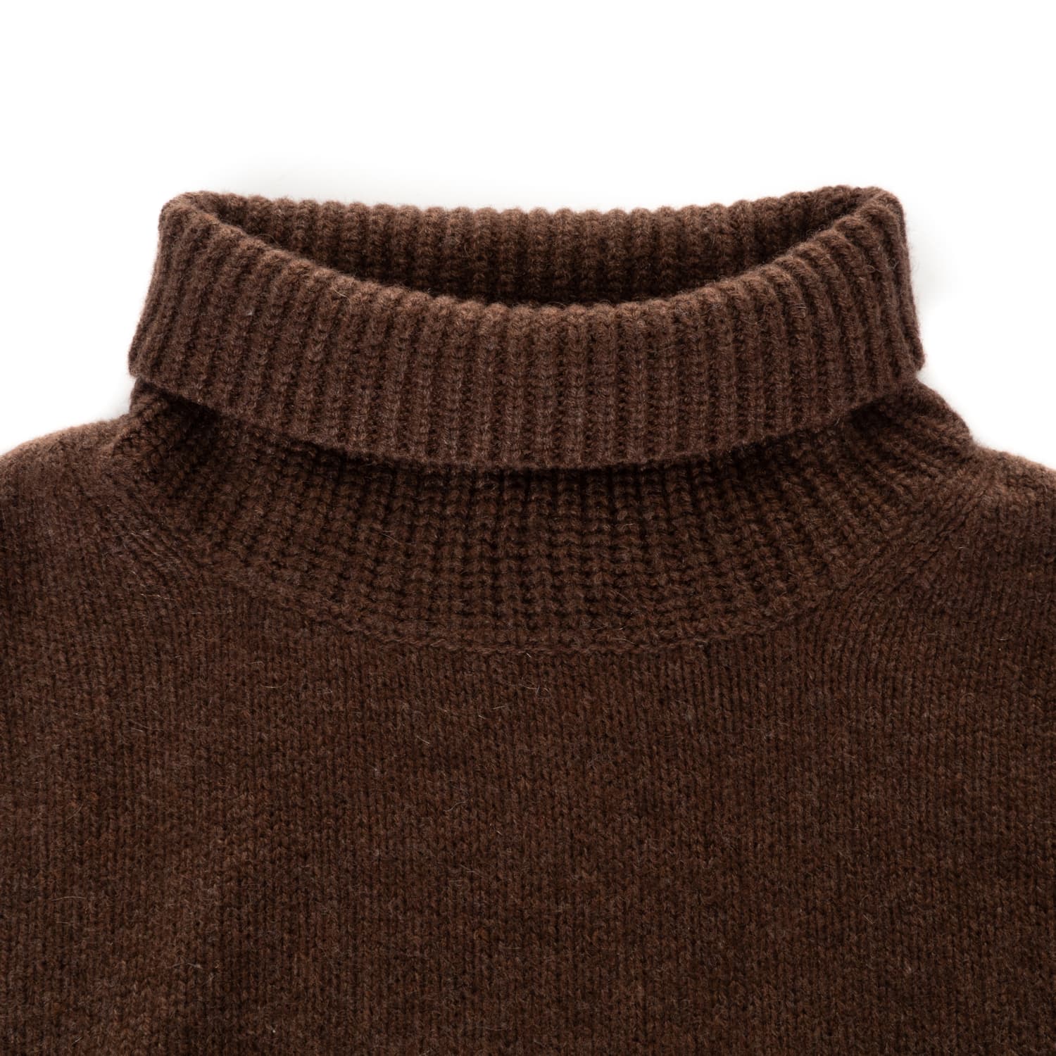 Rollkragen Pullover Boxy Cut