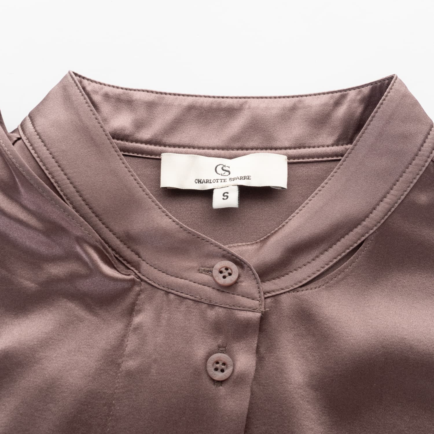 charlotte-Sparre-3216-neck-tie-blouse-dark-taupe-2-von-3 charlotte-sparre-3216-neck-tie-blouse-dark-taupe-2-von-3