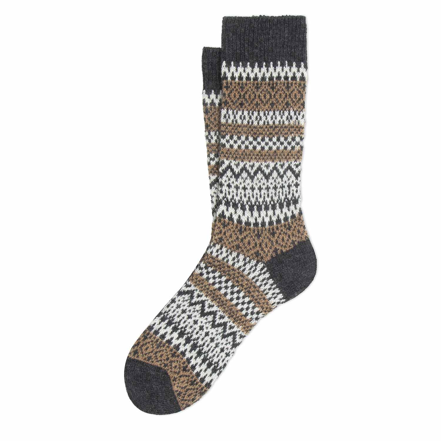Stricksocke Kotte Norwegermuster
