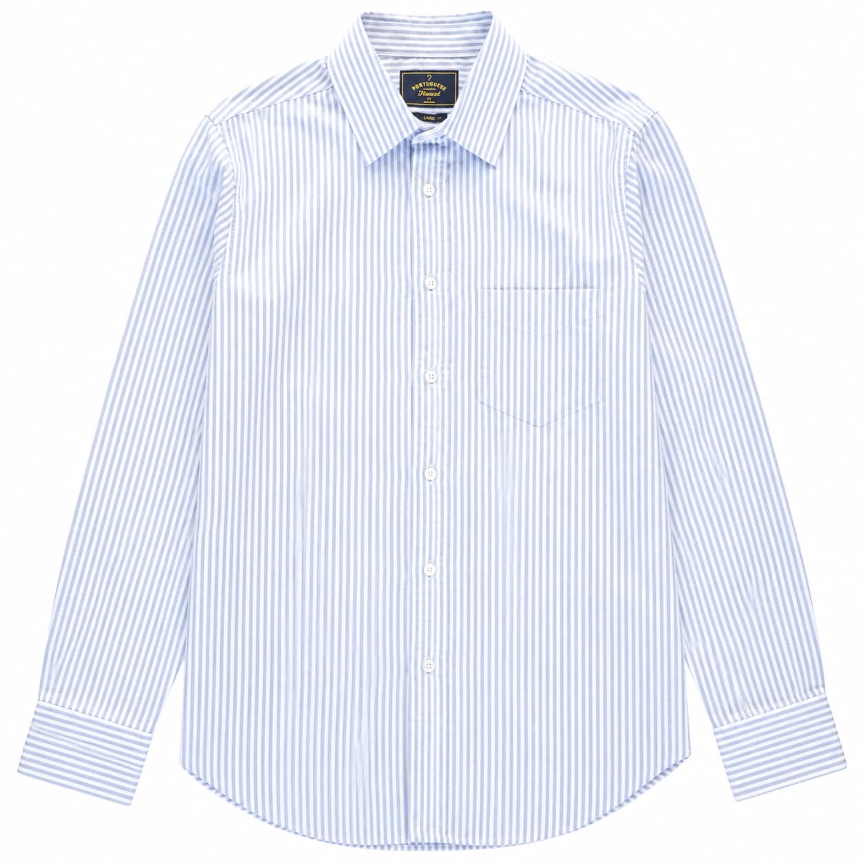 Striped Brushed Oxford Shirt
