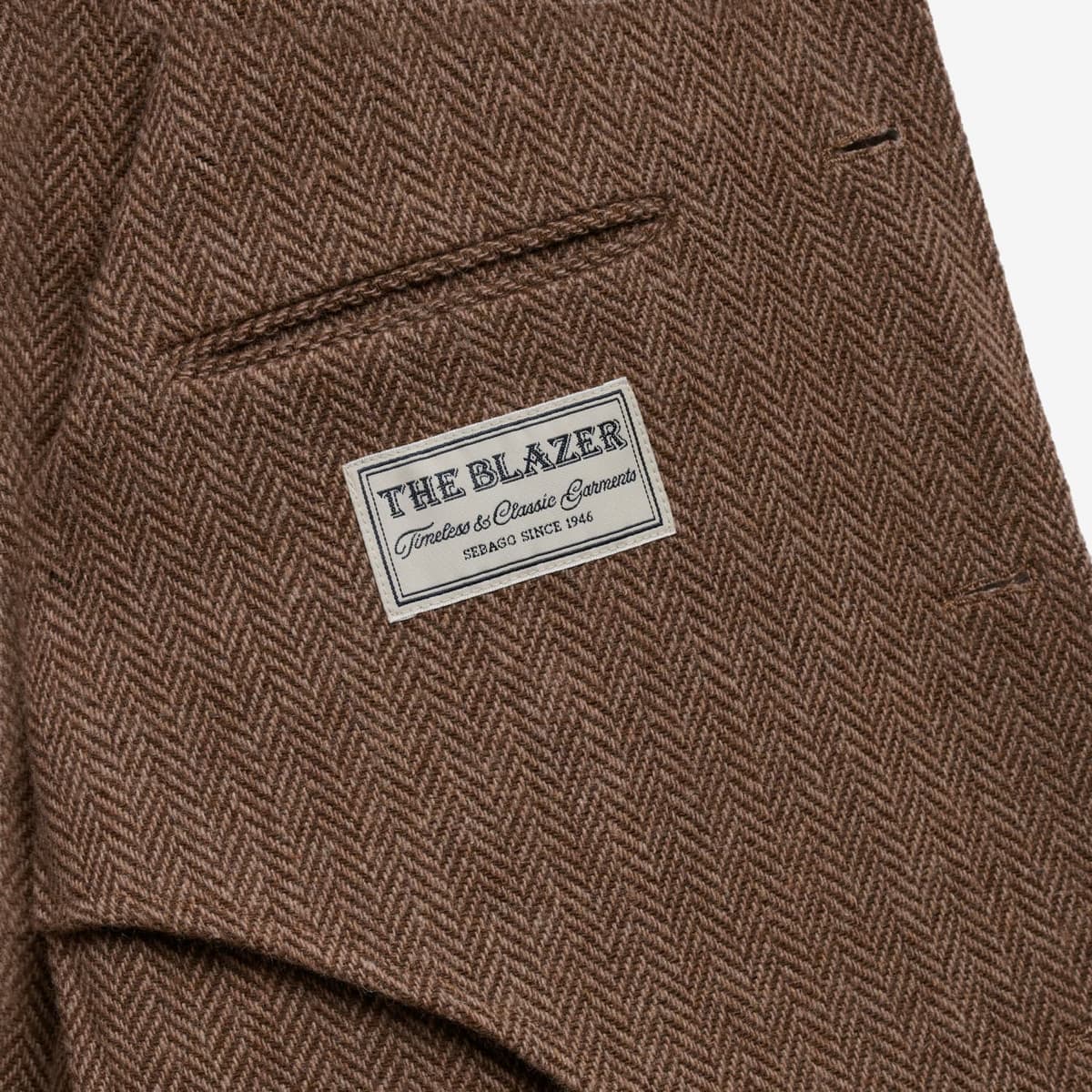 Sakko Neddick aus Wolle Herringbone