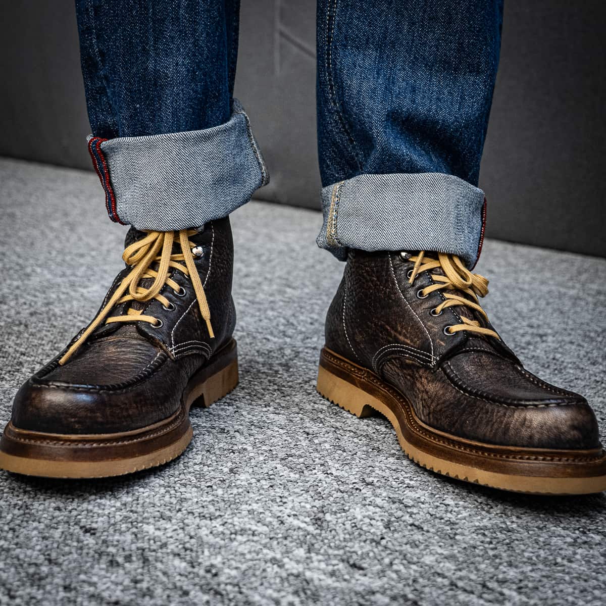 Stiefel 51579 Elchleder Braun