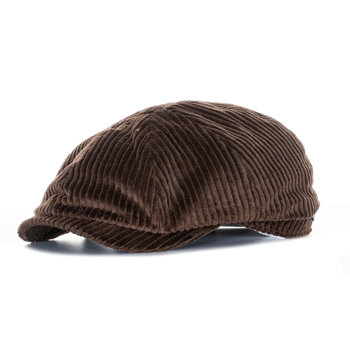 Newsboy Classic Cap Cord Braun