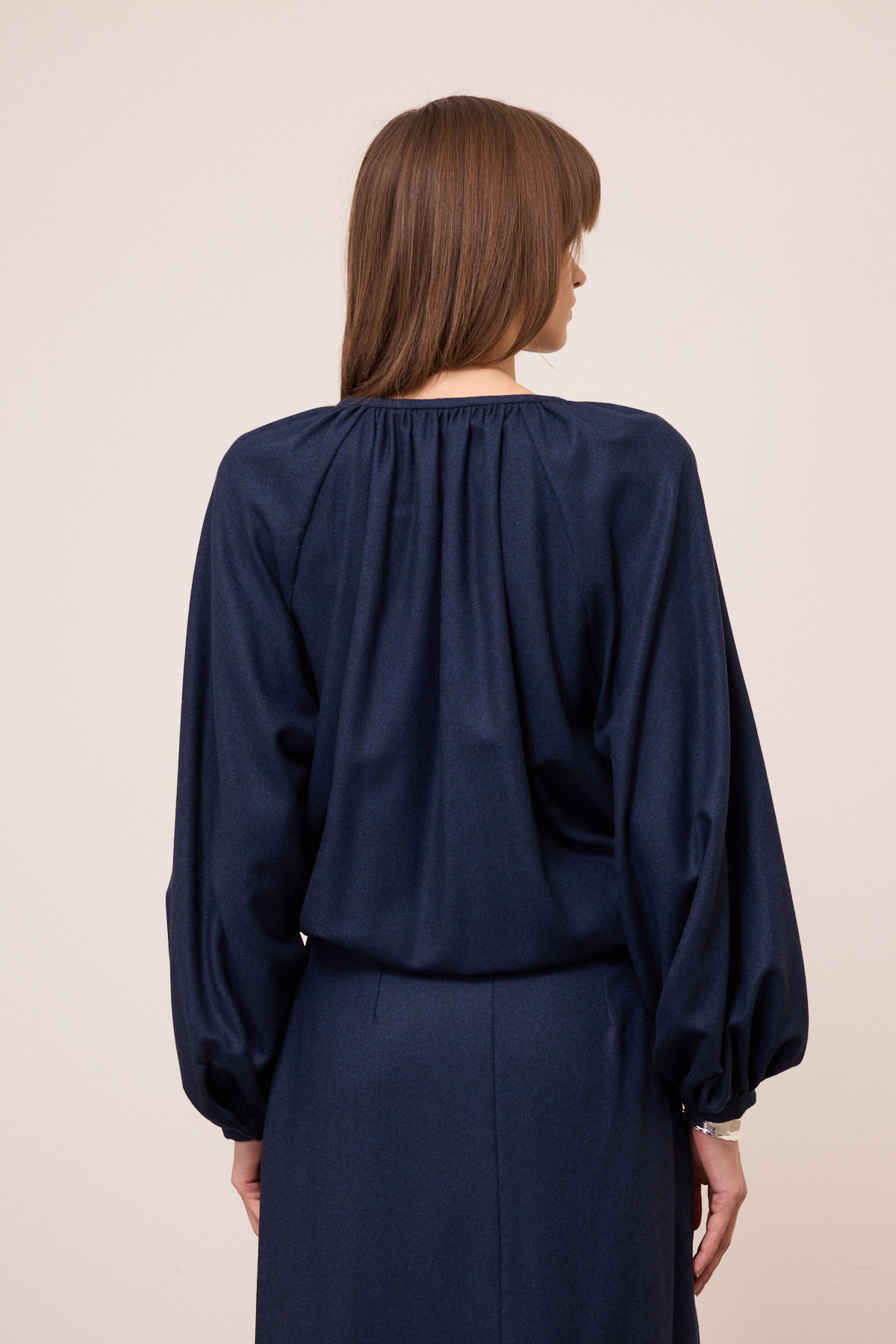 Bluse Woll-Fleece