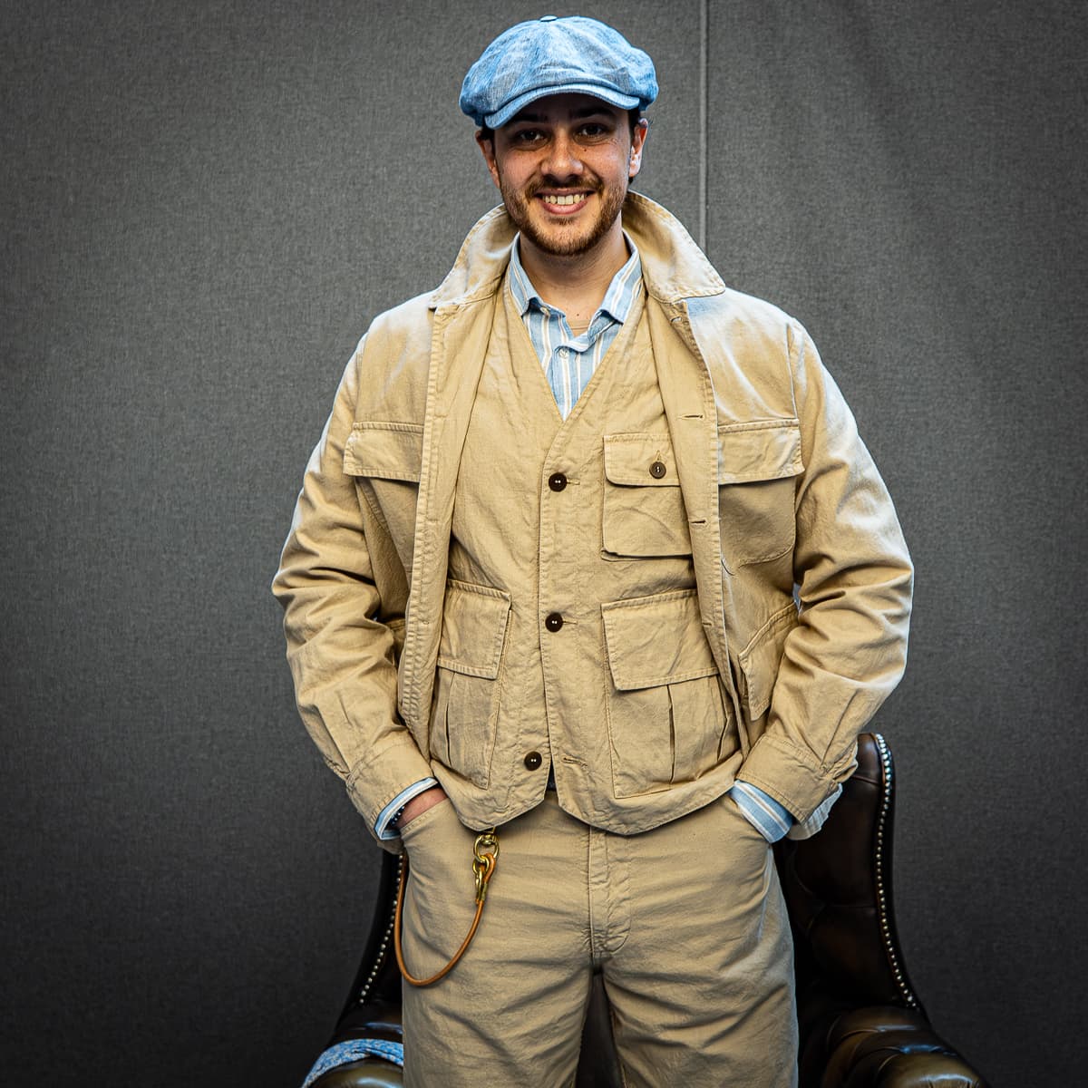 Overshirt Jordan aus Canvas