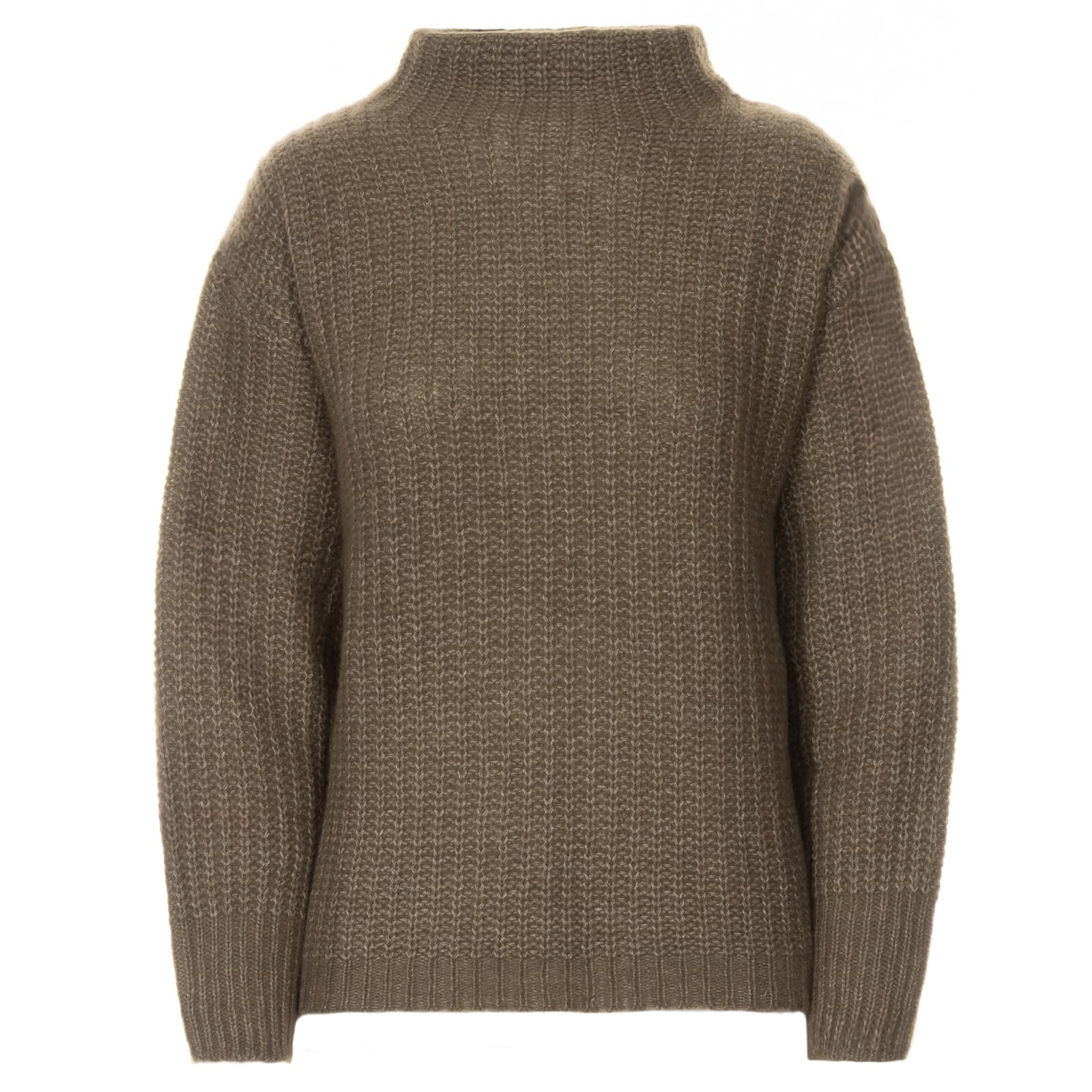 Kaschmir Pullover mit Stehkragen