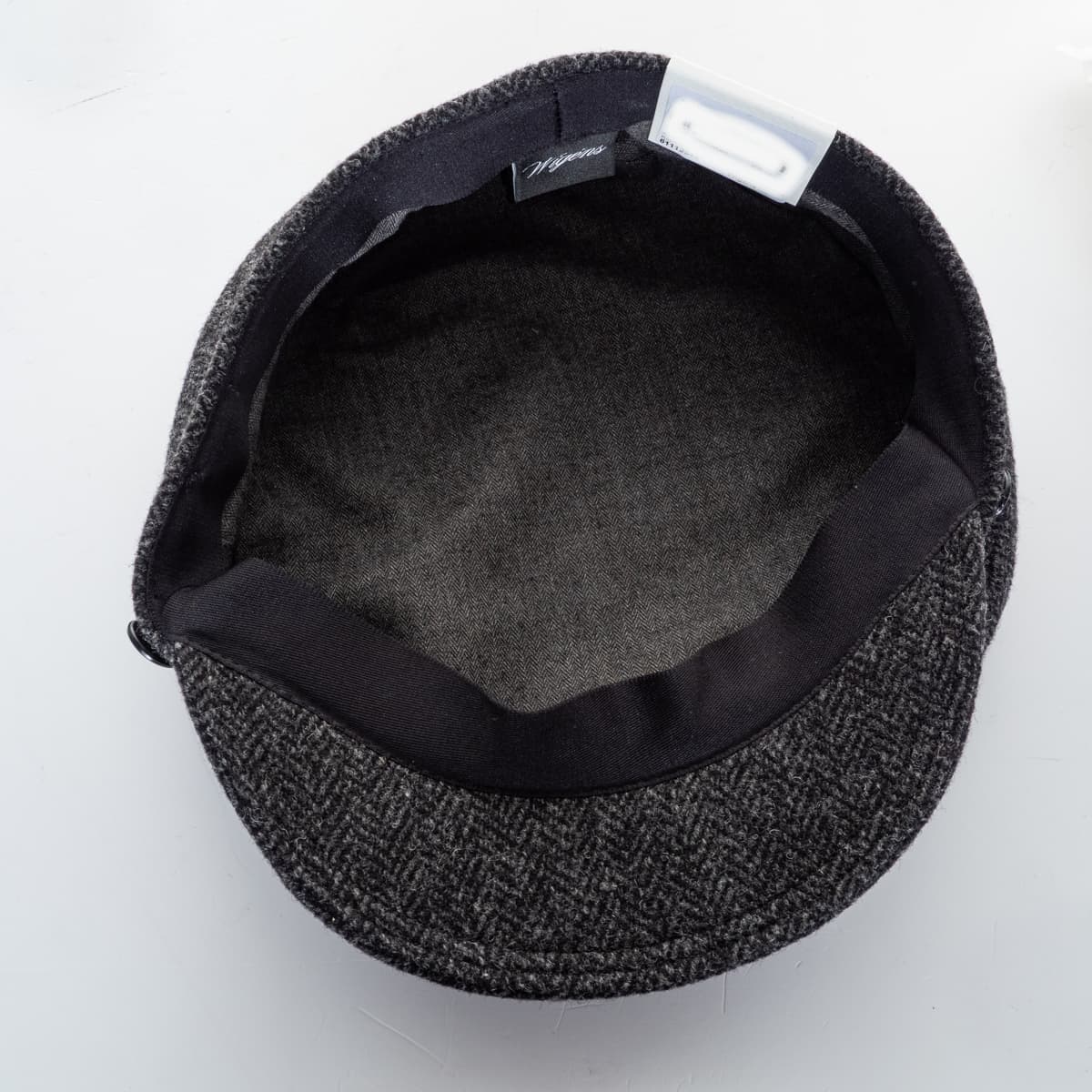 Fisherman Cap Wolle Dark Grey
