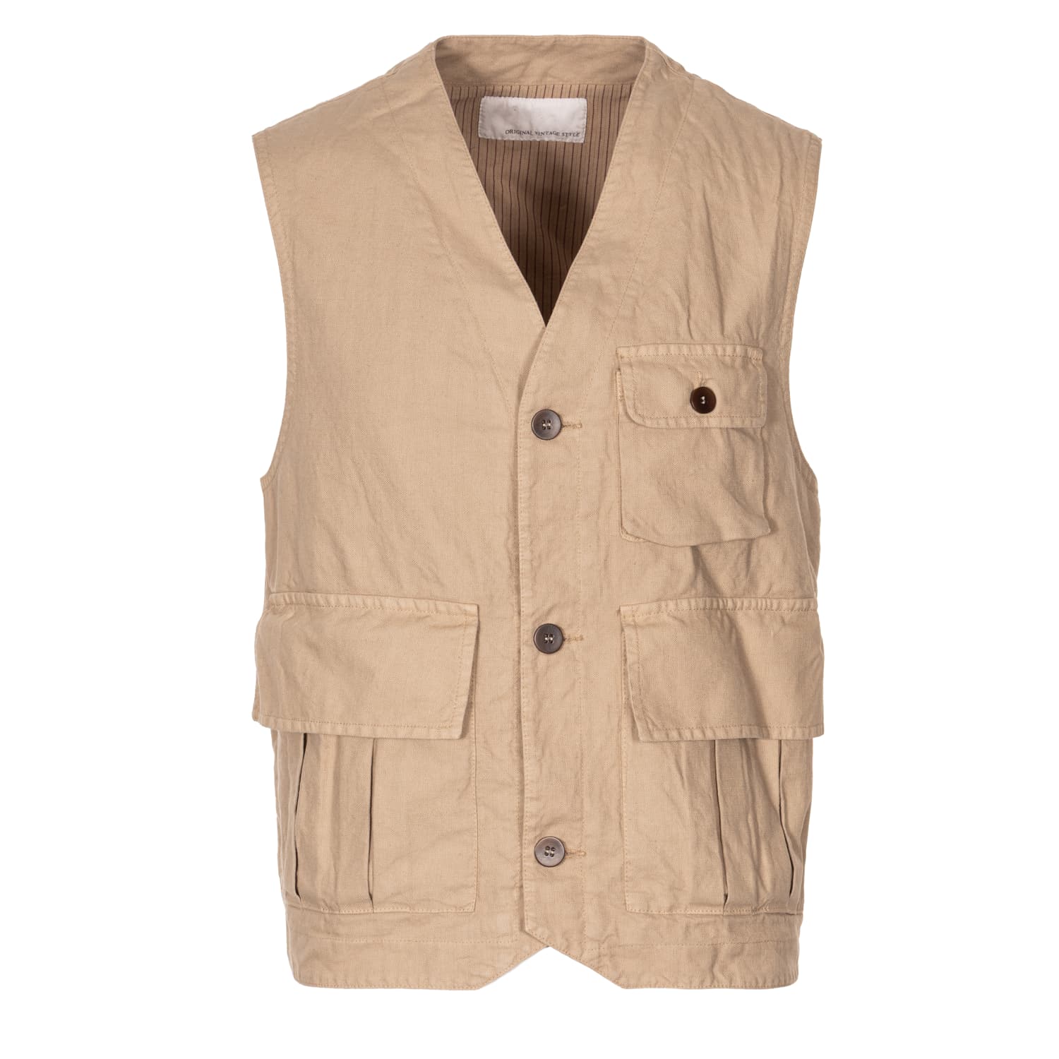 Canvas Safari Weste Kelvin