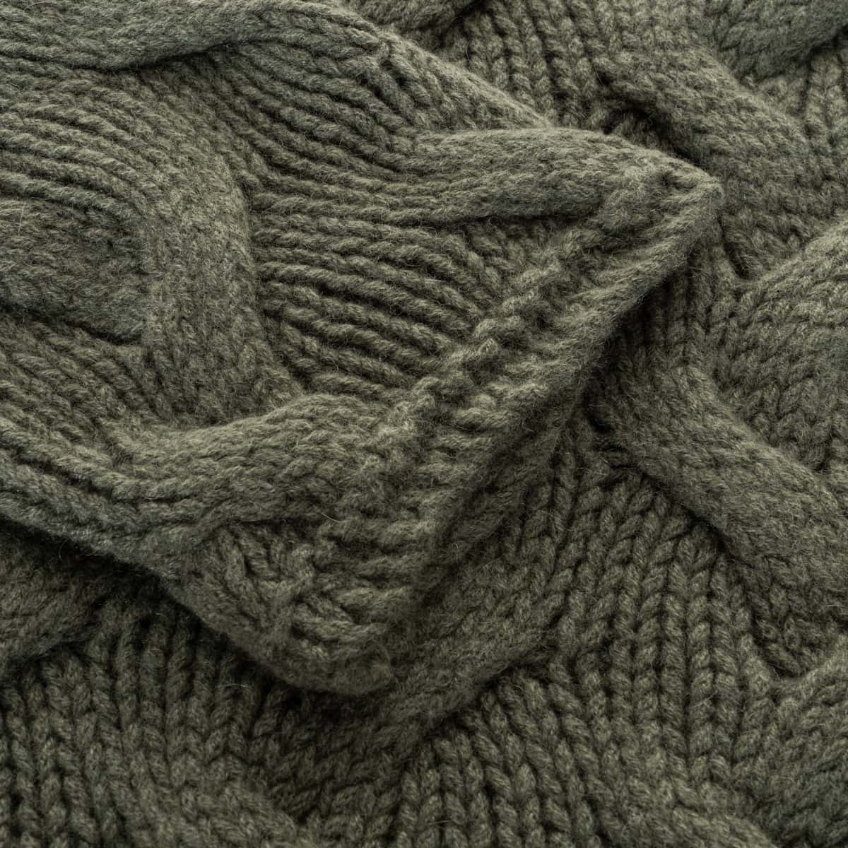 Kaschmirpullover Zopfmuster