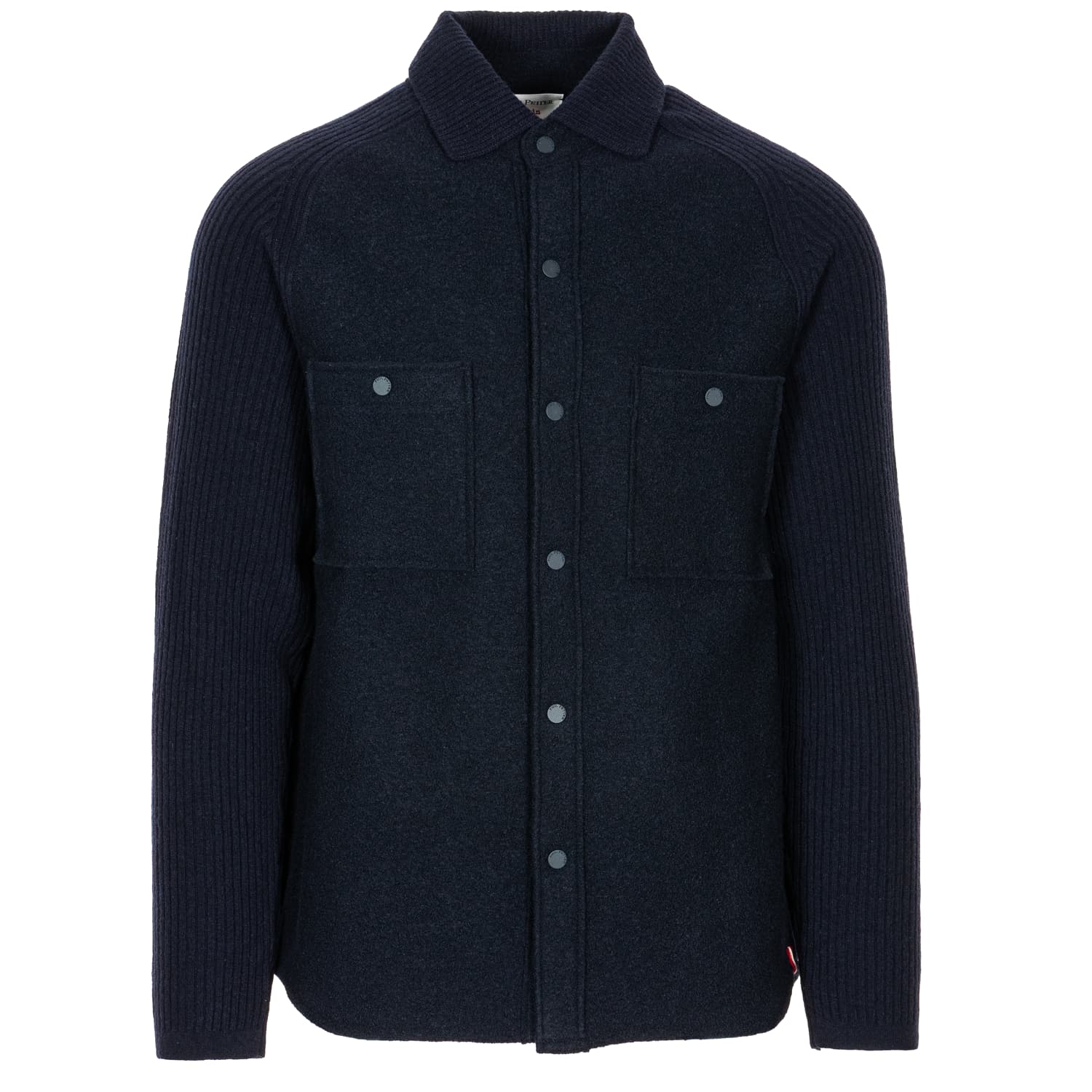 Overshirt aus Wollwalk