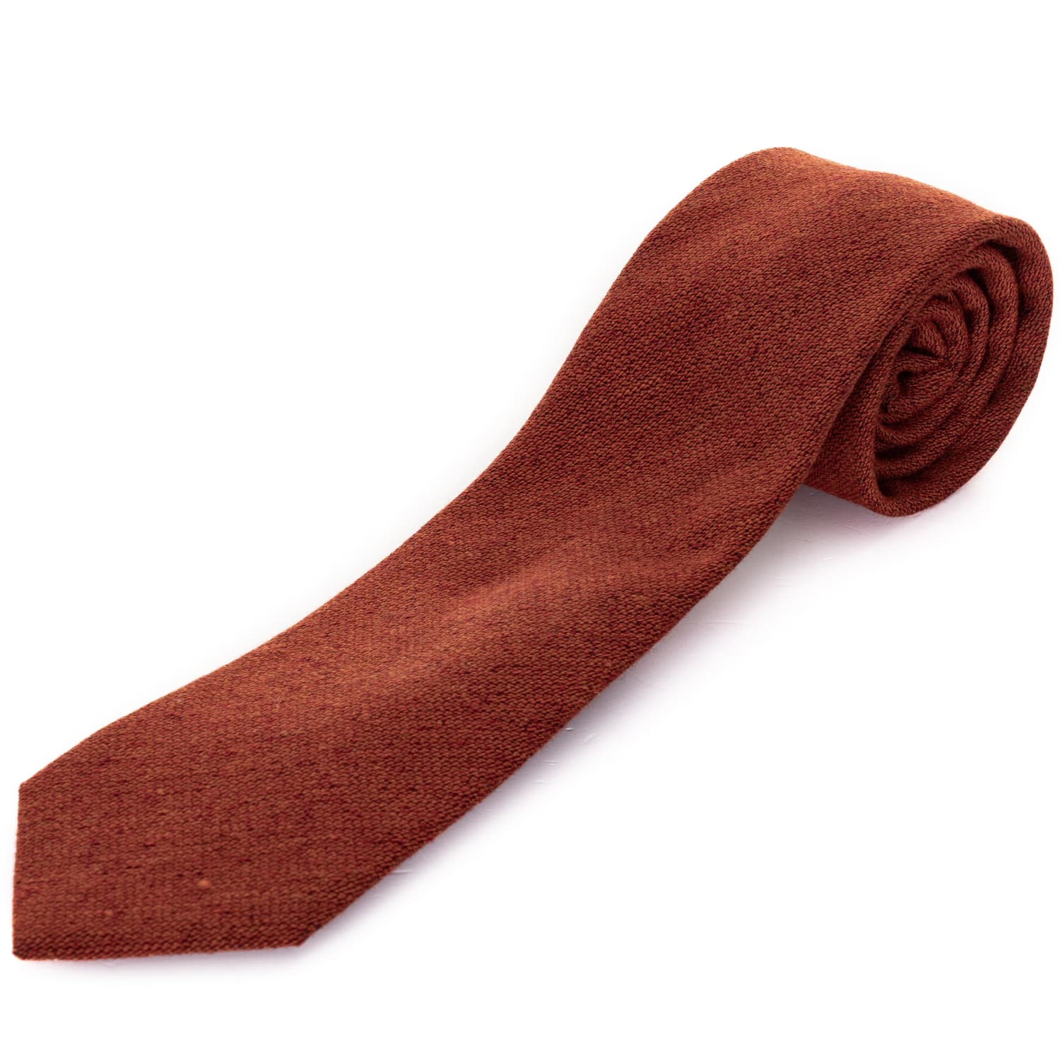 Krawatte Wolle Seide Meliert