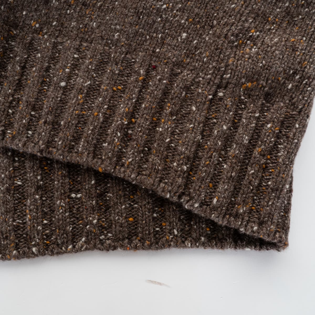 Cashmere Pullover Tweed Crew Neck