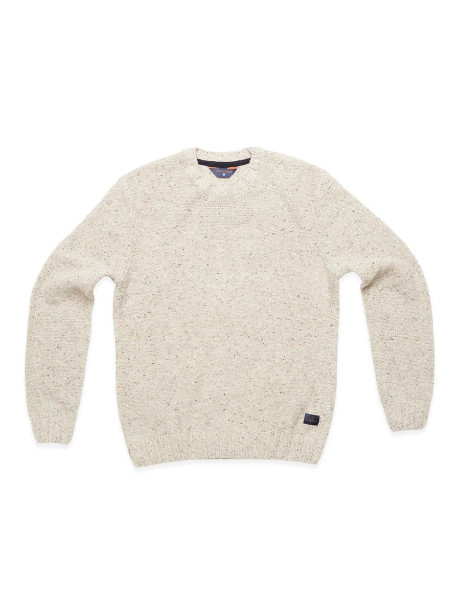 Adamo Crewneck Knit Pebble Beige