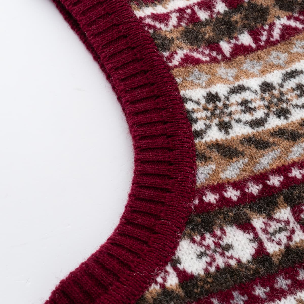 Fairisle V-Neck Pullunder