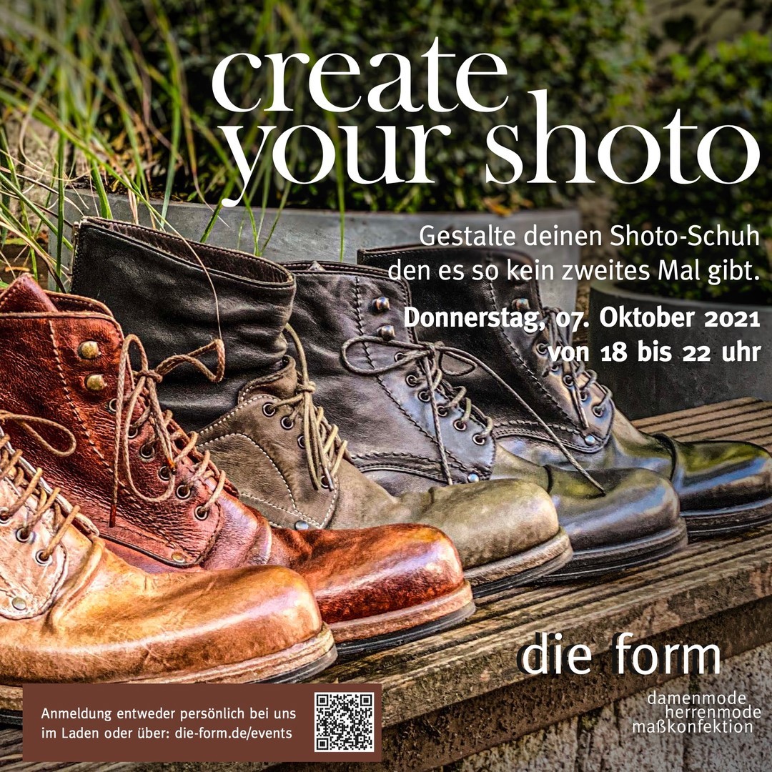 Gestalte Deinen Shoto-Schuh, den es so kein zweites Mal gibt 243382996_367342201647803_6953982509033944021_n