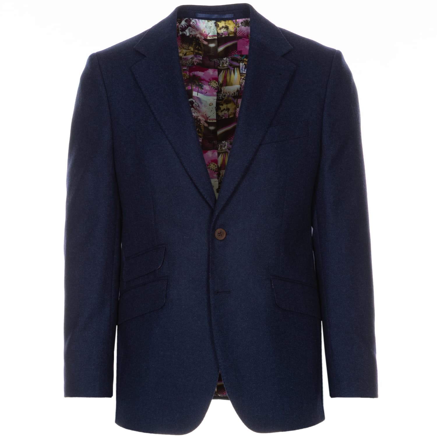 Sakko Dunkelblau Fischgrät