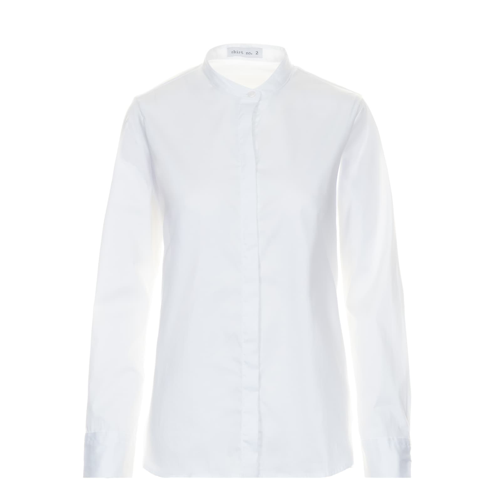 Bluse mit Stehkragen