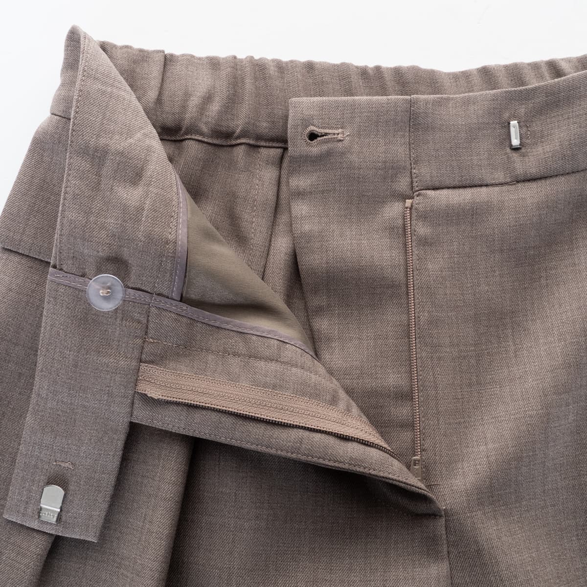 Hose aus Wolle Wide-Leg