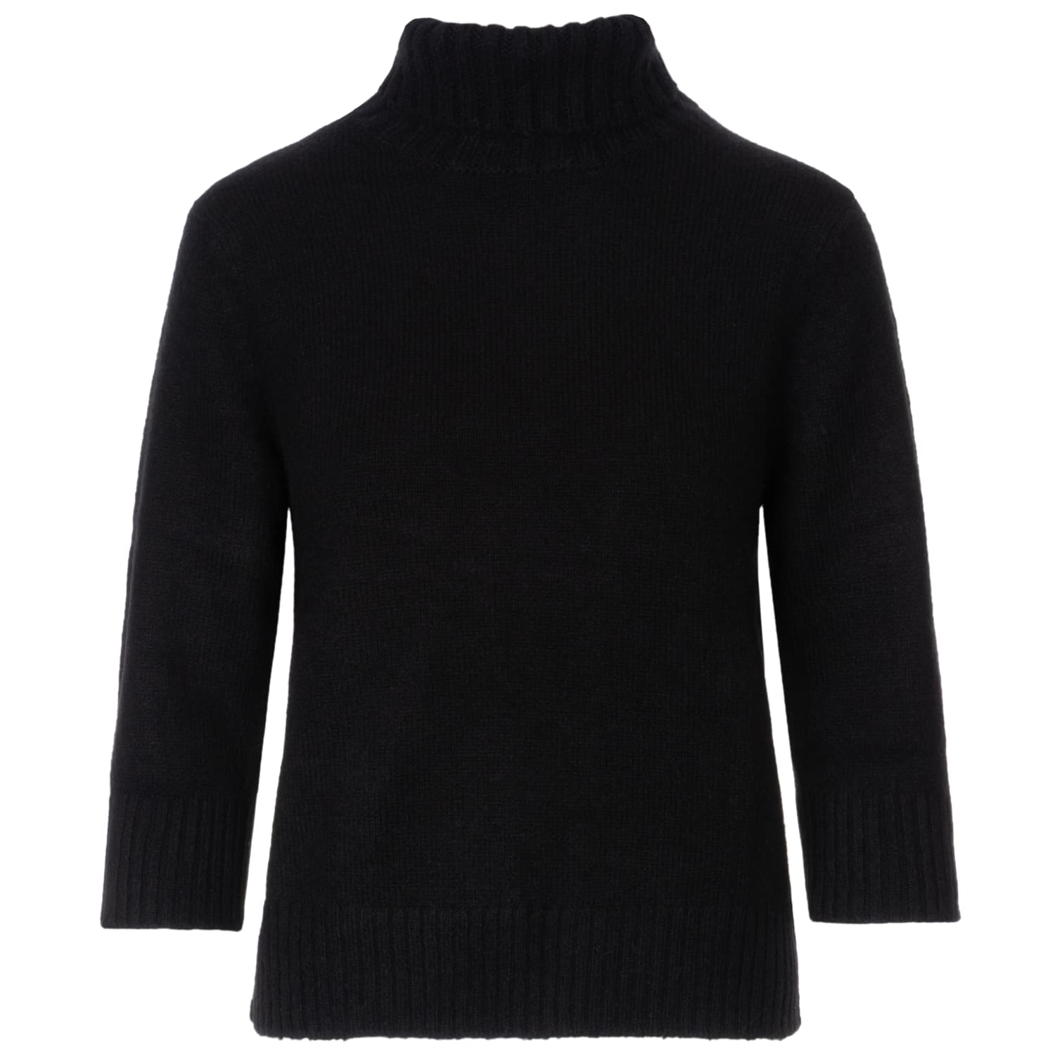 Rollkragen Pullover Wolle-Kaschmir