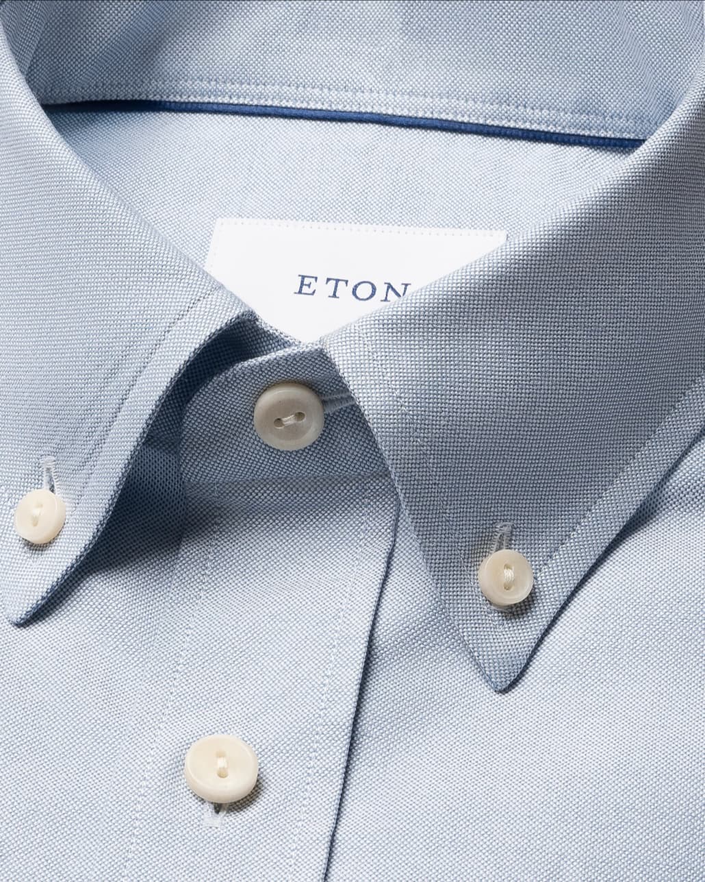 Casual Solid Oxford Hemd