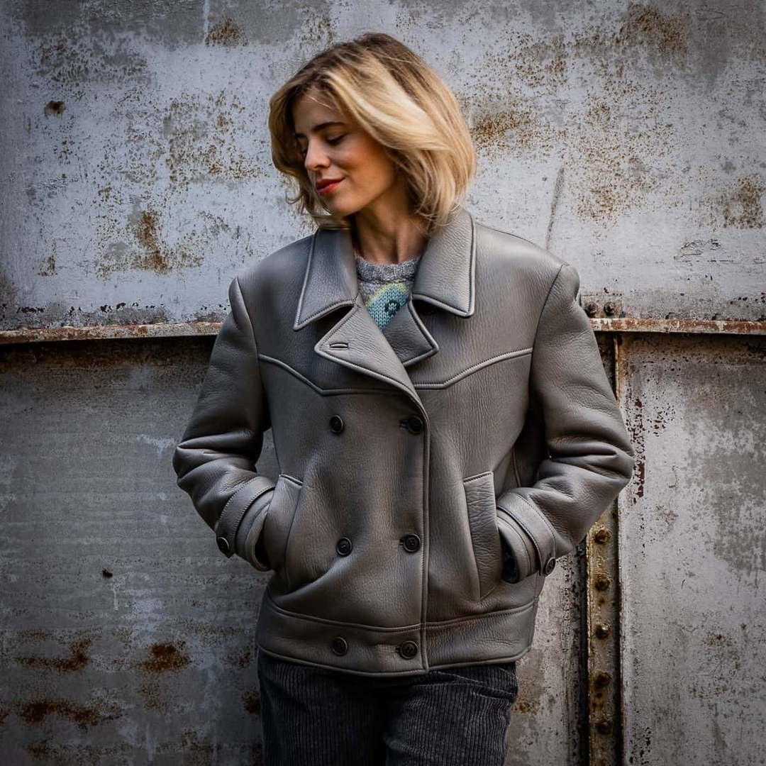 Top-Trend Lederjacke.