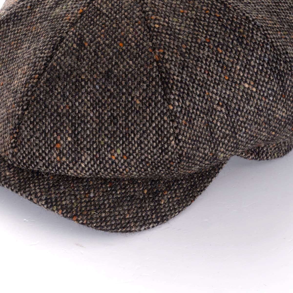 Newsboy Classic Cap Fischgrät Ohrenklappen