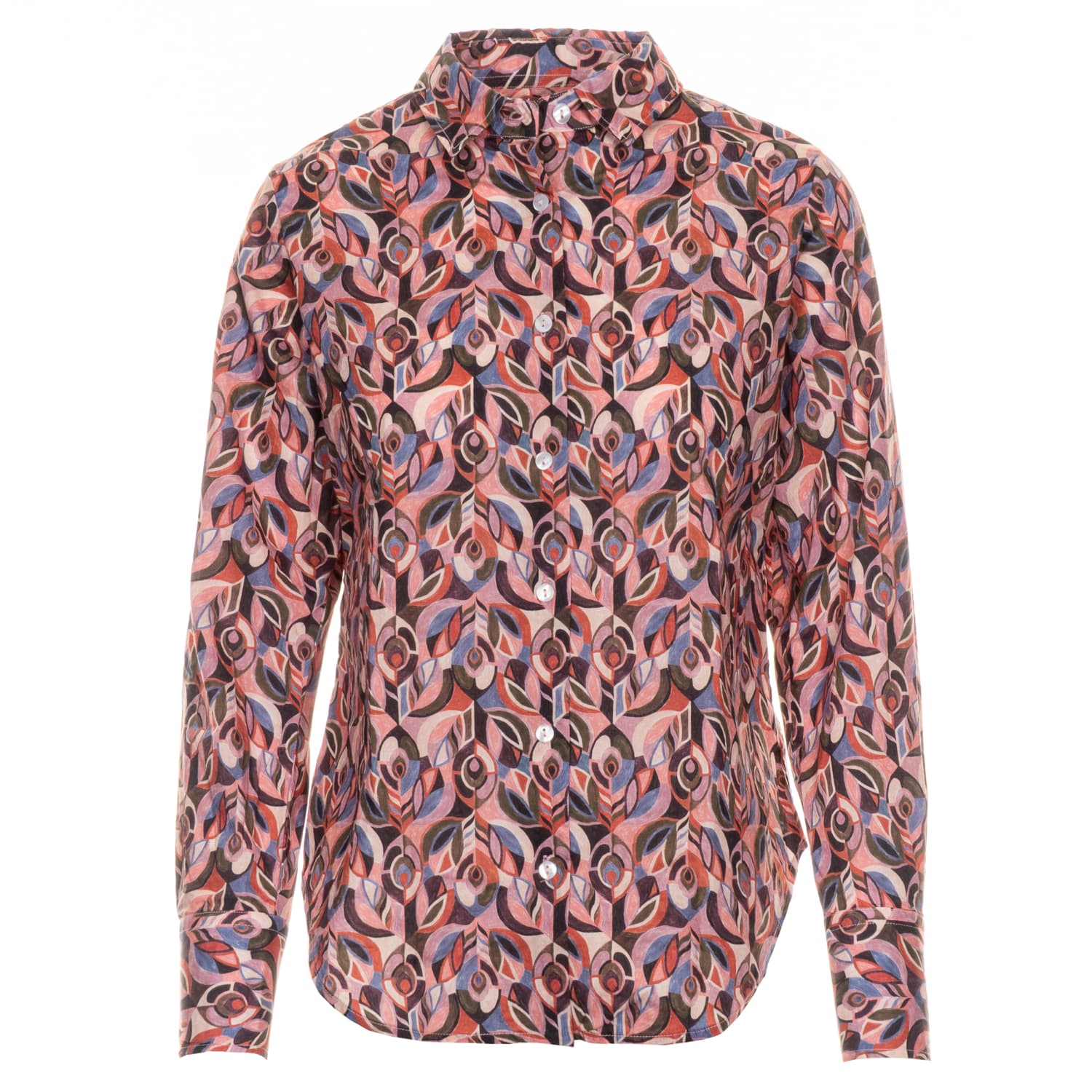 Bluse mit Allover-Muster