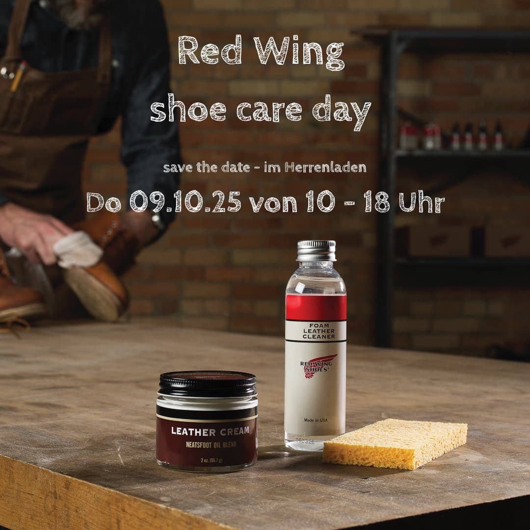 Red Wing Care Day bei die form