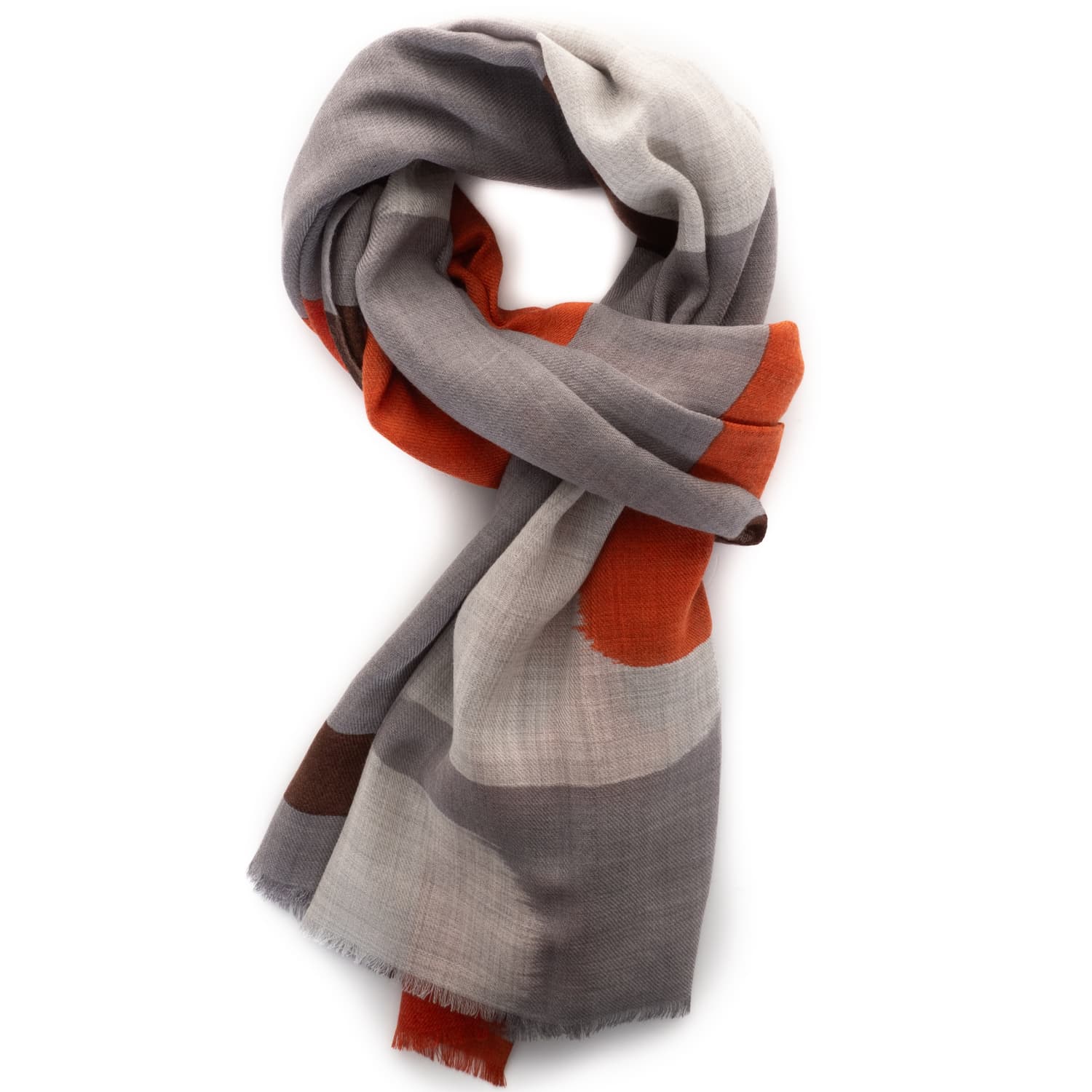 Gemusterter Wollschal Gemusterter Wollschal