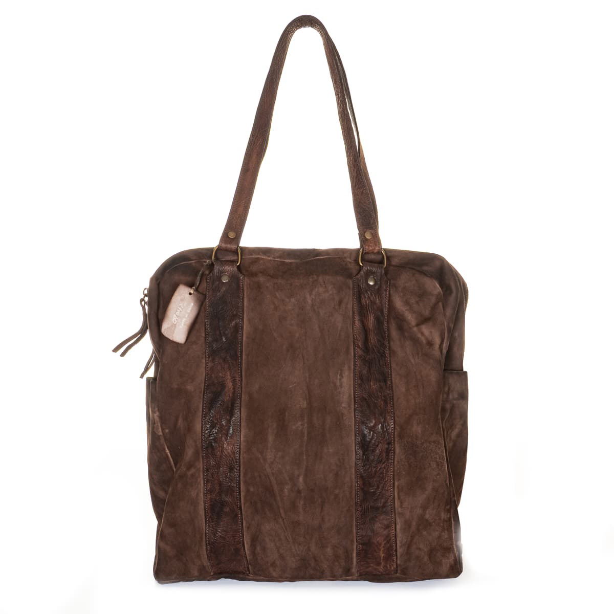 Everday Tote Bag Praga Veloursleder