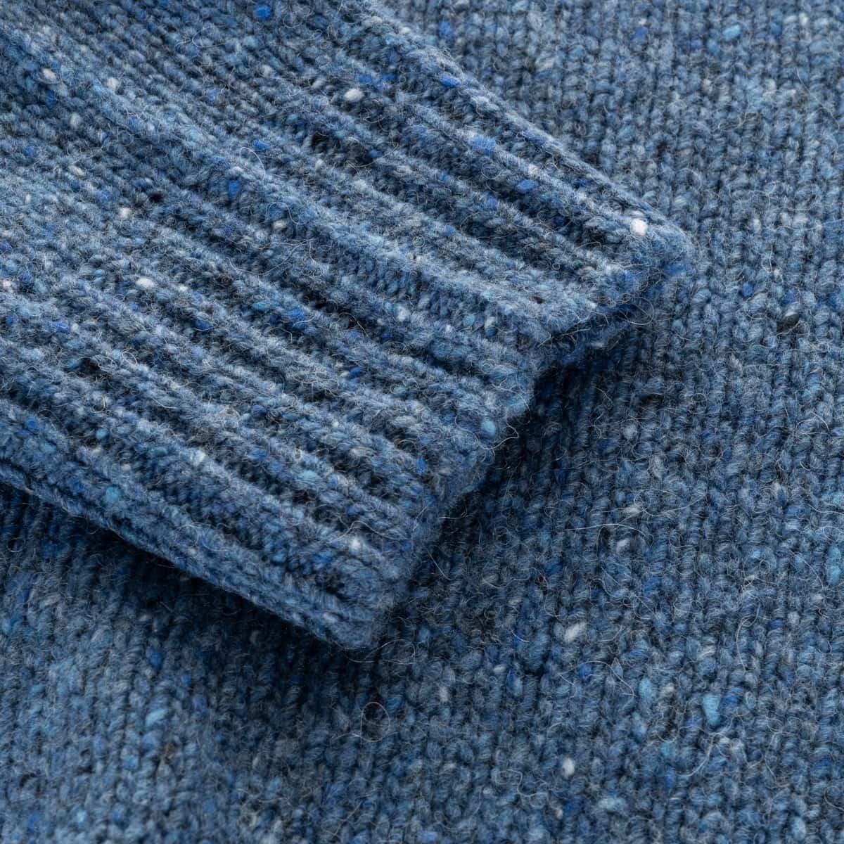 Hartford-bc-p7-315-donegal-roll-neck-03-denim-3-von-4 hartford-bc-p7-315-donegal-roll-neck-03-denim-3-von-4