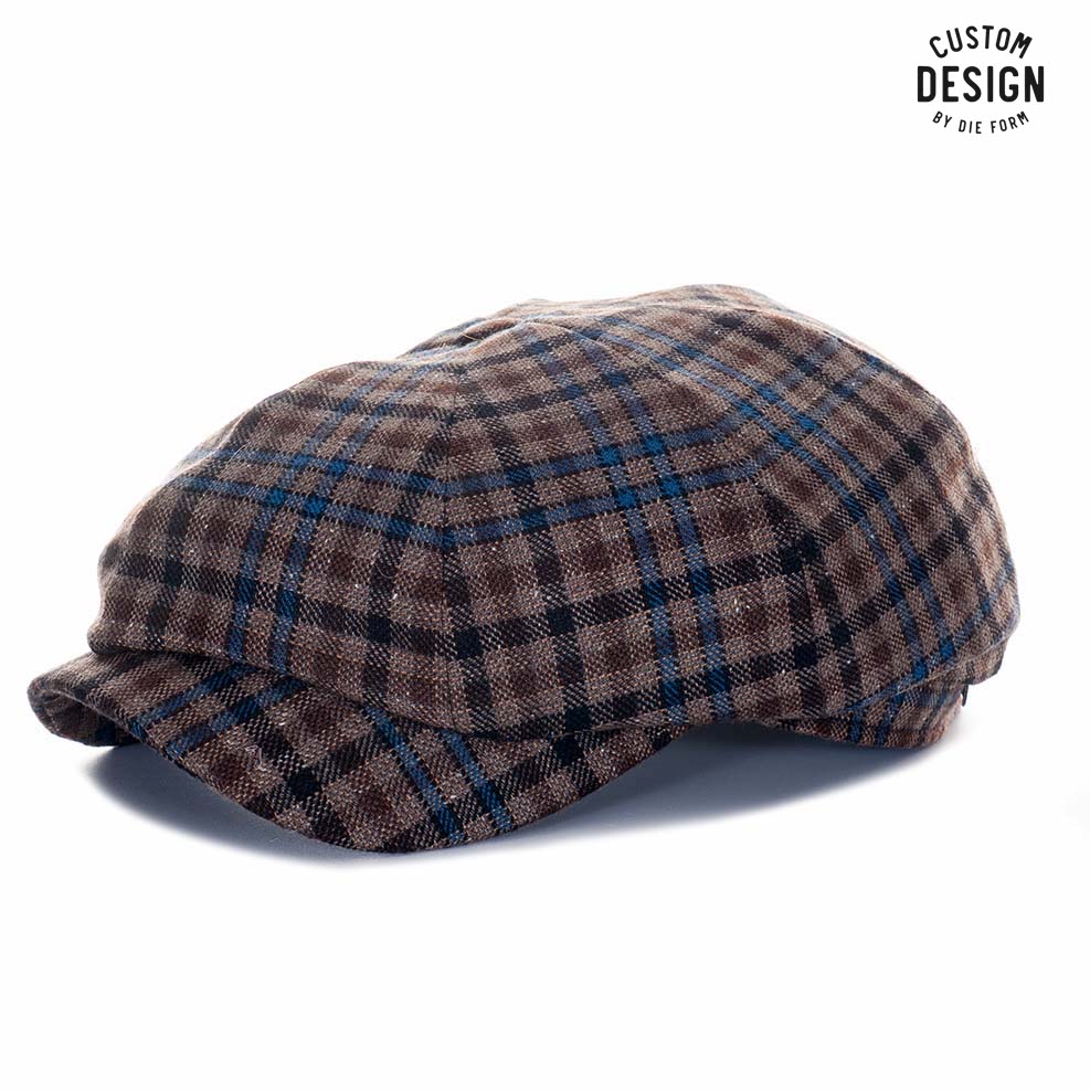 wigens-101-035-newsboy-classic-cap-1973-karo-braun-blau-5 wigens-101-035-newsboy-classic-cap-1973-karo-braun-blau-5