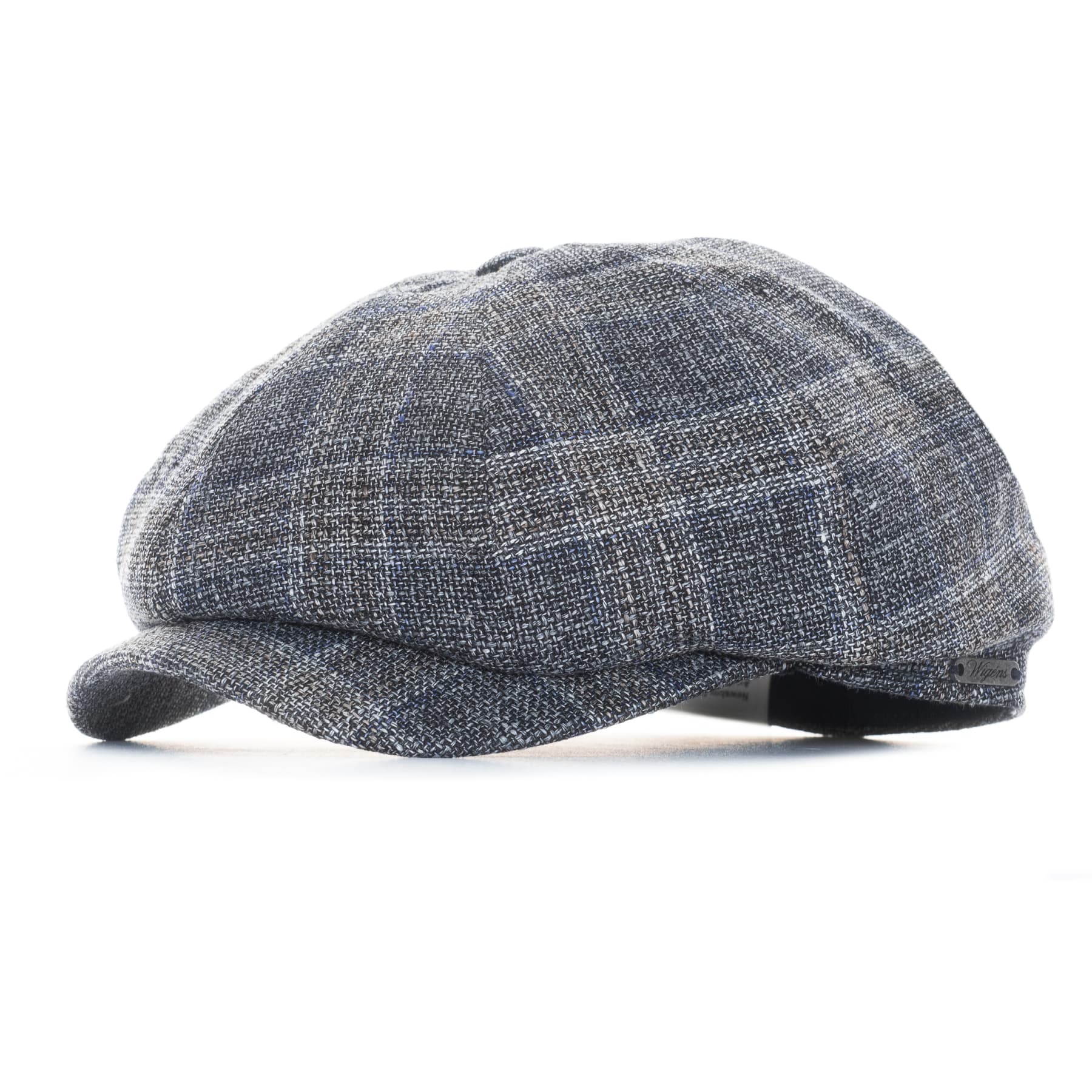 Newsboy Classic Cap Leinen-Wolle Navy