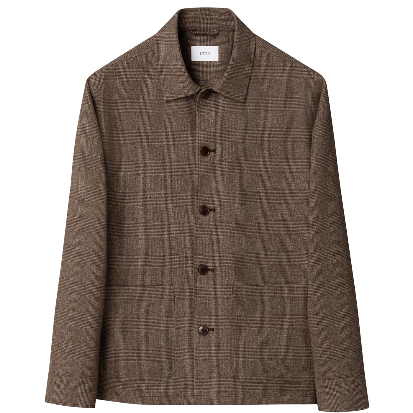 Kariertes Flanell Overshirt