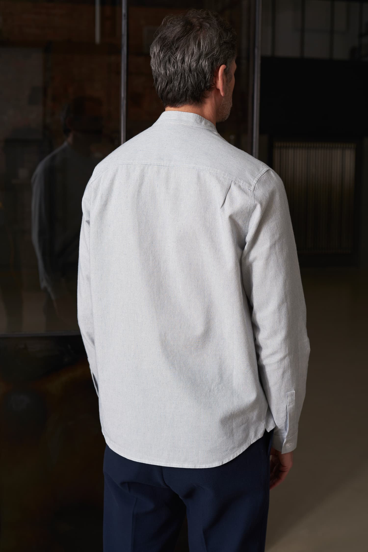 Striped Oxford Hemd Nathan